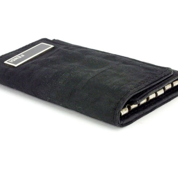 FENDI key case Zucca canvas �~ leather Auth used T9913 - Picture 3 of 6